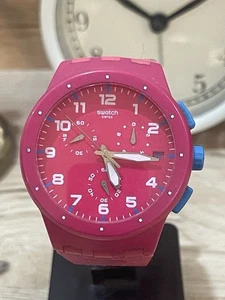 Vintage Swatch Chrono Pink Quartz - Bild 1 von 5