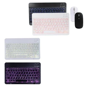 Bluetooth Keyboard with Backlit LED Backlight Cable-free for - Picture 1 of 20