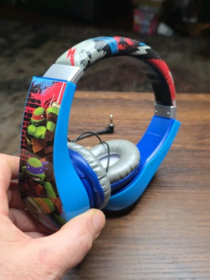 Teenage Mutant Ninja Turtles Wired Headphones Tested And Working  - Image 1 of 4
