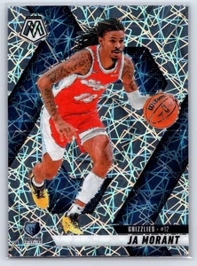 2024-25 Panini Mosaic Ja Morant #195 Lazer Memphis Grizzlies - Bild 1 von 2