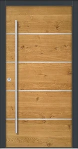 Haustür Haustüren Holz Eiche Astig handgeölt Neu auf Maß gefertigt - Bild 1 von 9