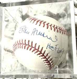 STAN MUSIAL HAND SIGNED "HOF 69" COA Signed By Tony La Russa, at Animal Rescue - Picture 1 of 5