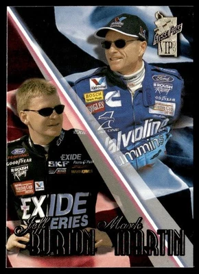 2000 Press Pass VIP Jeff Burton Mark Martin #50 - Image 1 of 2