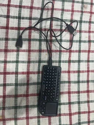 Rii Mini X1 RF Mini Wireless Keyboard Touchpad  PC Smart TV Android Box working - Image 1 of 4