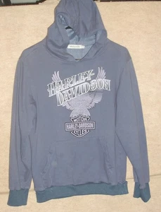 Felpa donna lavanda MISSLOOK HARLEY DAVIDSON pull over con cappuccio, media - Foto 1 di 3