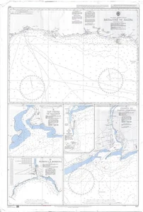 467 Bayajibe Haina Indie Occidentali Repubblica Dominicana Mappa Mappa Marine Wall Ammiragliato - Foto 1 di 6