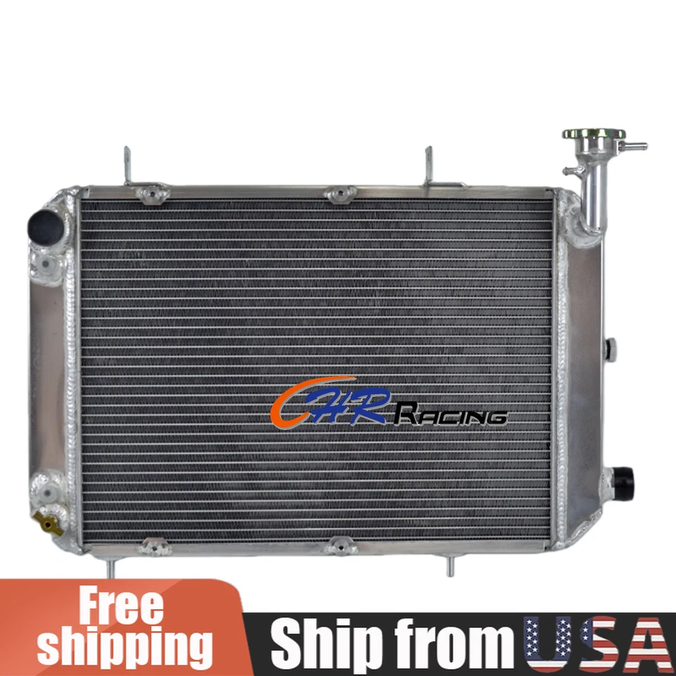 Radiador de alumínio para Isuzu I-Mark/Chevy Spectrum/Geo Spectrum AT #857 1985-1989 - Imagem 1 de 4