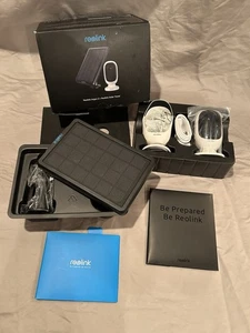 REOLINK Outdoor Security Camera System Argus 2 with Solar Panel | New Open Box - Picture 1 of 15
