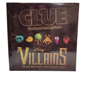 Disney Villains Clue Disney Parks Theme Park Edition Game Maleficent Ursula New - Picture 1 of 3
