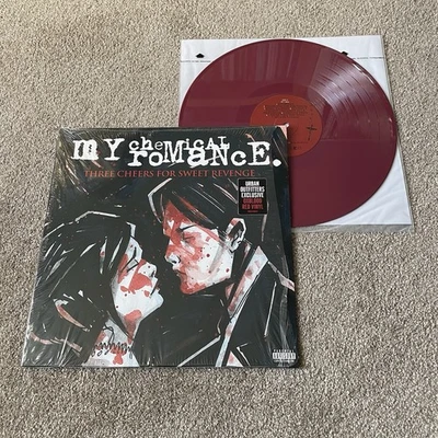 My Chemical Romance – Three Cheers For Sweet Revenge Vinyl Record OXBLOOD RED Foto 1 de 4