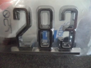 Nuevo de Lote Antiguo Chevrolet 283 emblema guardabarros #3865833 - Imagen 1 de 5