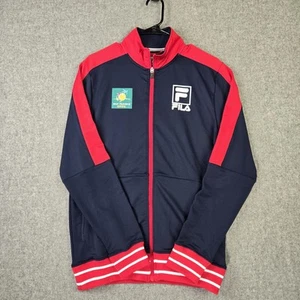 FILA Mens International Tennis Tournament BNP Paribas Open Sz Small Track Jacket - Picture 1 of 11