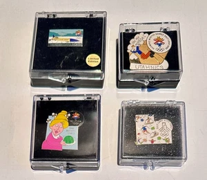 2002 Olympic Pin Lot of 4-Grandma Jello, Salt Flat Racer,Utahnics & Kids in Snow - Picture 1 of 6