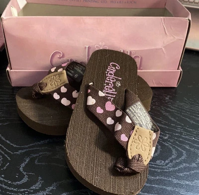 Sandalias bebé Cenicienta, talla 6, excelente estado con caja Foto 1 de 3