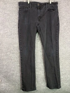 Jeans Levis para Hombres 38x32 511 Negro Pierna Recta Denim Sin Agua 5 Bolsillos Clásico - Imagen 1 de 8