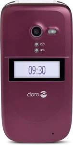 Doro PhoneEasy 622 teléfono móvil de teclas grandes borgoña/blanco - artículos para aficionados/almacenamiento de piezas de repuesto - Imagen 1 de 3