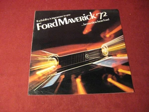 FORD MAVERICK VERKAUFSKATALOG 1972 - Bild 1 von 3