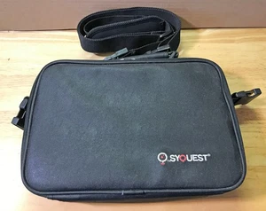 SYQUEST® SOFT CARRY CASE BY CUGATTI®  W/ SHOULDER STRAP VINTAGE - Picture 1 of 9