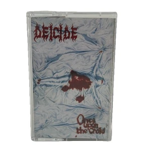 Deicide - Once Upon The Cross Cassette Tape 1995 Roadrunner Records Ships Free - Picture 1 of 6