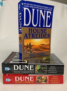 Prelude to Dune Series Set of 3 PB House Atreides House Harkonnen House Corrino - Picture 1 of 10