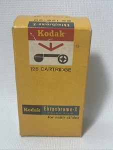 Sealed KODAK Ektachrome-X 126 Color Slides Cartridge EX 126-20 Film Exp 8/1970 - Picture 1 of 6