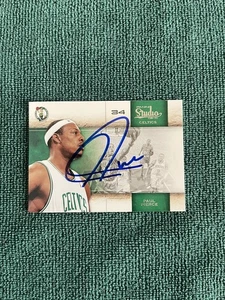 2009-10 Panini Studio Paul Pierce Boston Celtics #56 Hand Signed auto autograph - Picture 1 of 3