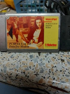 PC Antike PCMCIA V.34 CE Data/Fax Modem - Bild 1 von 2