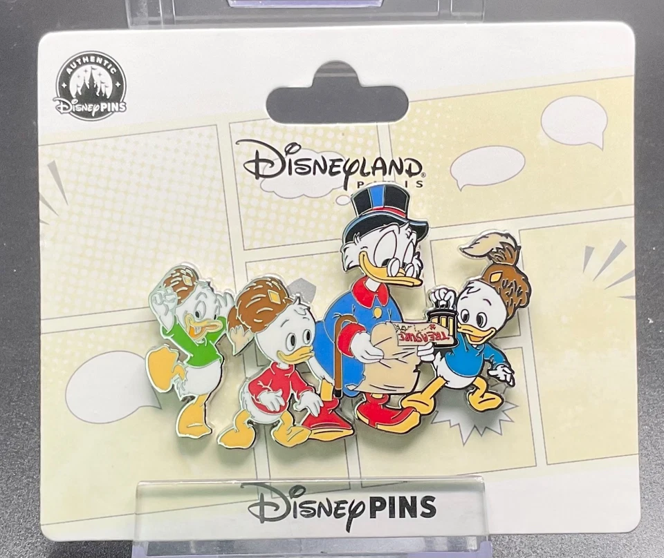 Prendedor Disney DLP 2025 Scrooge McDuck and Nephews Foto 1 de 1