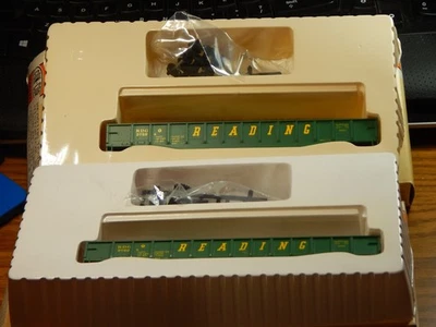 2) CON-COR READING TECHNICAL & HISTORICAL SOCIETY 54' MILL GONDOLA KITS NIB HO - Image 1 of 2