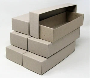 CUSTOM HO Scale 8" Rolling Stock Storage Boxes (SIX), C10 - Picture 1 of 8