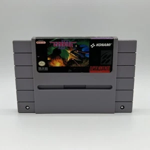 SNES Super Nintendo Gradius III 3 Auténtico Probado Funcionamiento Oficial Konami 1991 - Imagen 1 de 4