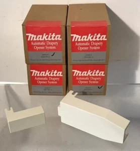 NOS Four Makita Automatic Drapery White End Caps for Pully Housing # ZZ411001-A - Picture 1 of 9