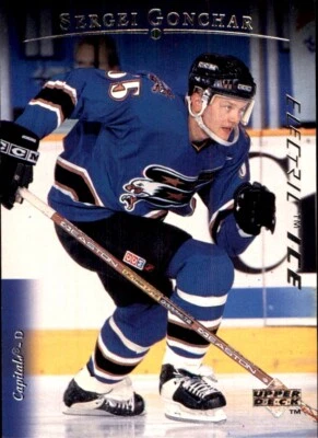 1995-96 Upper Deck ELECTRIC ICE #305 Sergei Gonchar WASHINGTON CAPITALS - Image 1 of 2