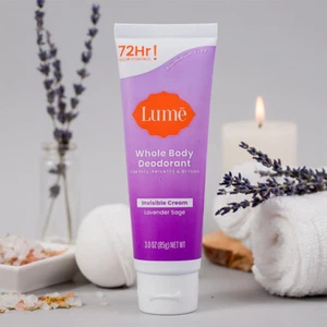 Lume Whole Body Deodorant 72 Hour Odor Control Protects from Sweat Odor Women