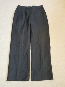 NWOT Womens Pants-L.L.BEAN-grey 100% wool lined "Classic Fit; Straight"-8 - Picture 1 of 4