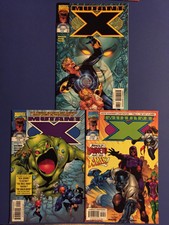 Mutant X (Marvel, 1998 1st Series) #8, 9, 10 Mackie, Nord, Miller, Pepoy