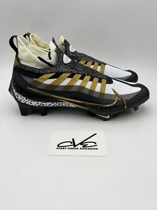 Brand New Men's Nike Vapor Edge Elite 360 Football Cleats Black Gold Size 7.5 - Picture 1 of 8