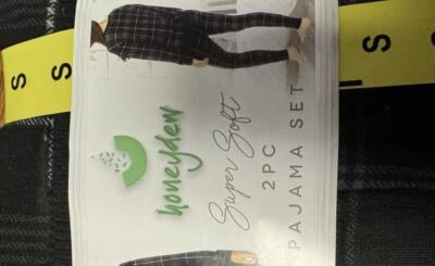 Jogger PJ súper suave Honeydew para dama individual | D11 Foto 1 de 4