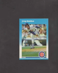 1987 Fleer Glossy Update #U-68 GREG MADDUX ***Rookie Card*** HOFer - Picture 1 of 2