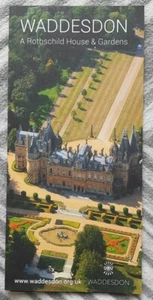 Folleto promocional de la casa y jardines de ADDESDON A Rothschild  - Imagen 1 de 3
