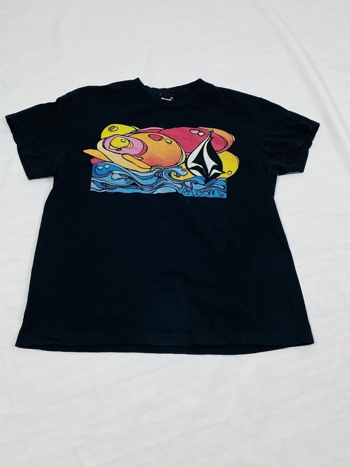 Volcom Shirt Youth Large Eric Gordon Featured Artists Series Skater - Image 1 of 4