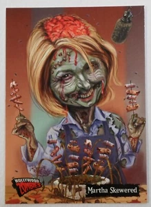 TOPPS 2007 HOLLYWOOD ZOMBIES CARD # 12 MARTHA SKEWERED - Picture 1 of 4