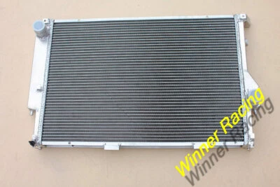 Fit BMW 5 E34 530i 540i V8 M60 1992-1995 ; 524td 525td MT aluminum radiator  - Image 1 of 4