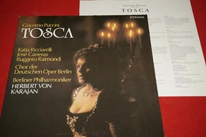 PUCCINI Tosca Carreras, Karajan / DDR DLP 1985 ETERNA 827773-774 - Bild 1 von 5