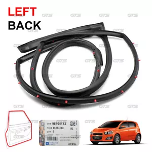 Se adapta a Chevrolet Sonic Hatchback 2012 '18 sello de goma puerta trasera viaje al clima - Imagen 1 de 10
