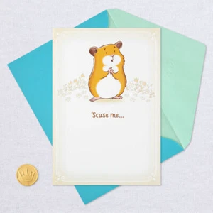 Hallmark Encouragement Get Well Cope Greeting Card ~ Pop Up Hamster Hugs - Picture 1 of 2
