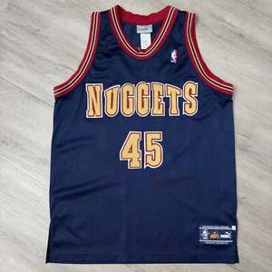 Camiseta deportiva auténtica RAEF LaFRENTZ Denver Nuggets 44 grande Puma vintage - Imagen 1 de 8