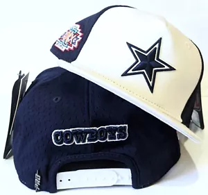Pro Standard Dallas Cowboys Logo Wortzeichen Super Bowl XXX Netz Druckknopflasche Mütze - Bild 1 von 6