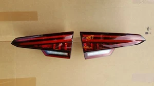 AUDI A4 B9 SALOON 2016-2020 GENUINE REAR LED LIGHTS DYNAMIC RIGHT+LEFT BOOTLID - Picture 1 of 11