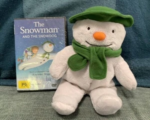 The Snowman - Raymond Briggs Christmas 2012 Plush Soft Toy 27cm + Sealed DVD - Picture 1 of 11